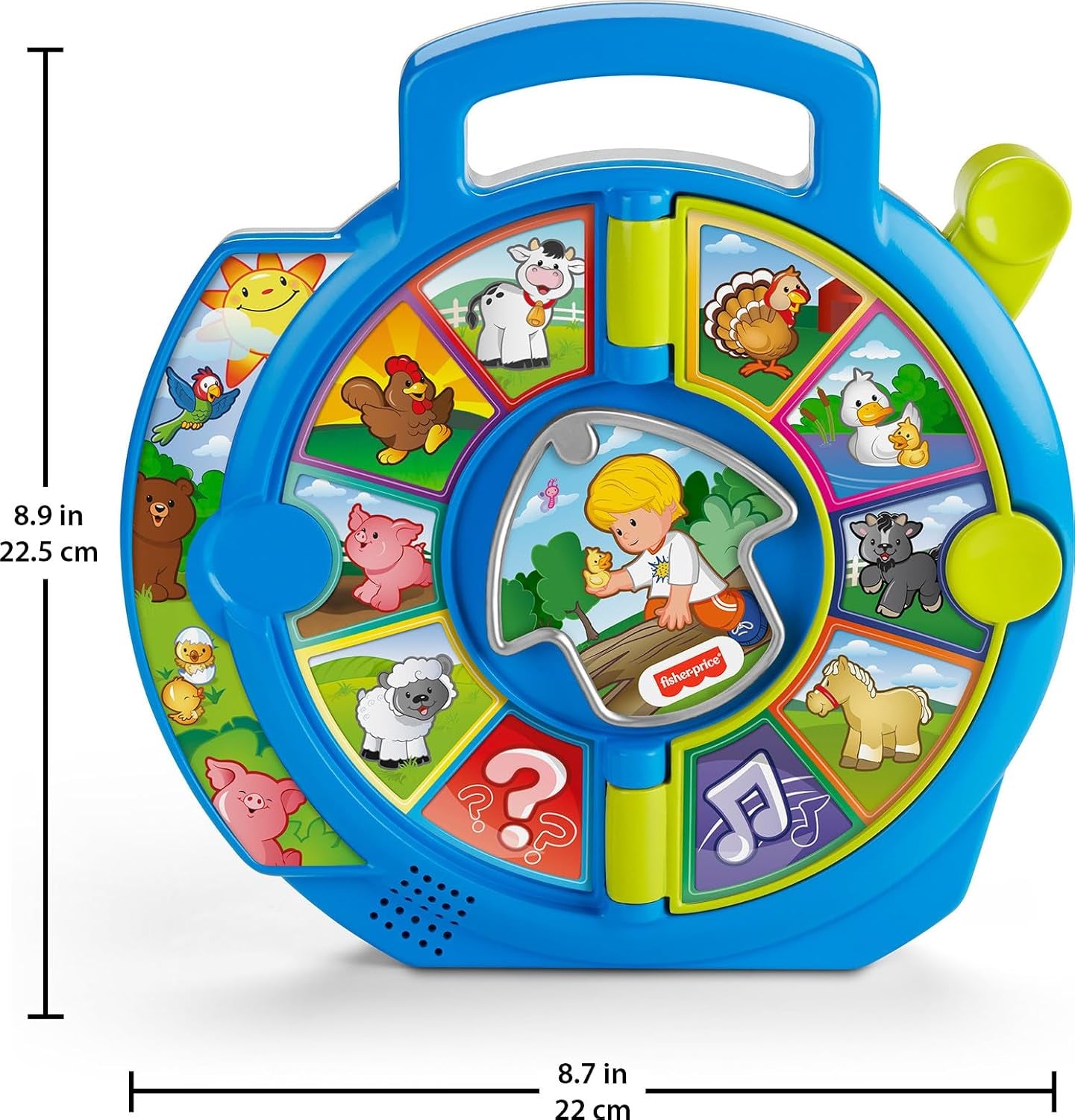 Little People Toddler Learning Toy World of Animals See ‘N Say with Music and Sounds for Ages 18+ Months