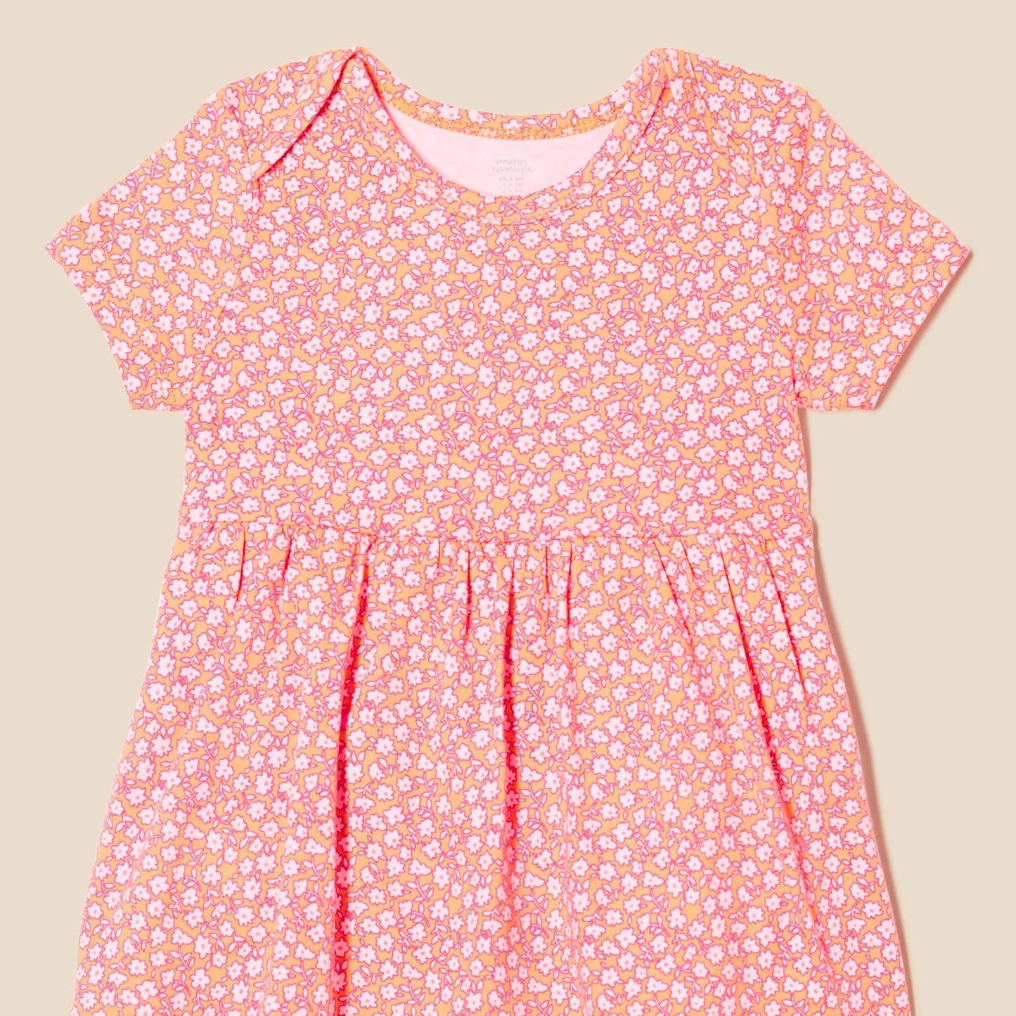Baby Girls' Short Sleeve Bodysuit Dress, Pack of 3