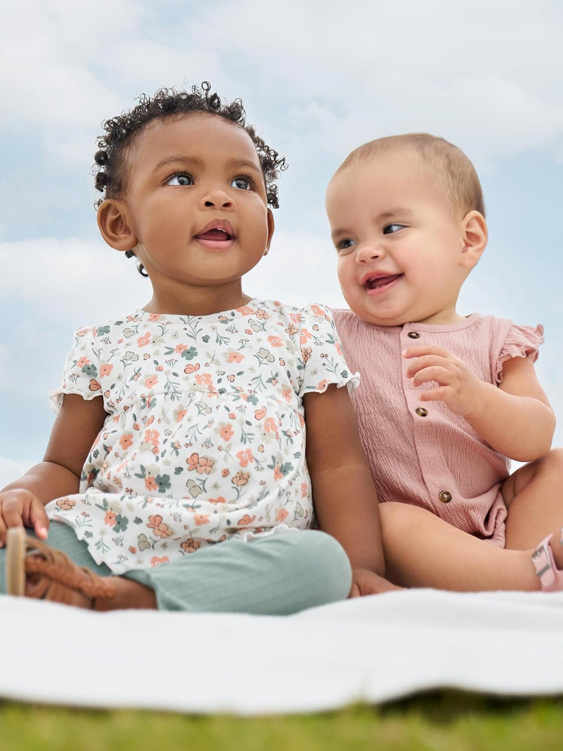 Baby-Girls 2-Pack Sleeveless Rompers