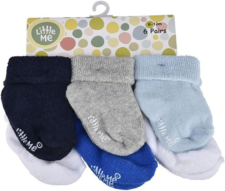 Baby-Boys Baby Boys' 6 Pack Socksbaby Boy Socks