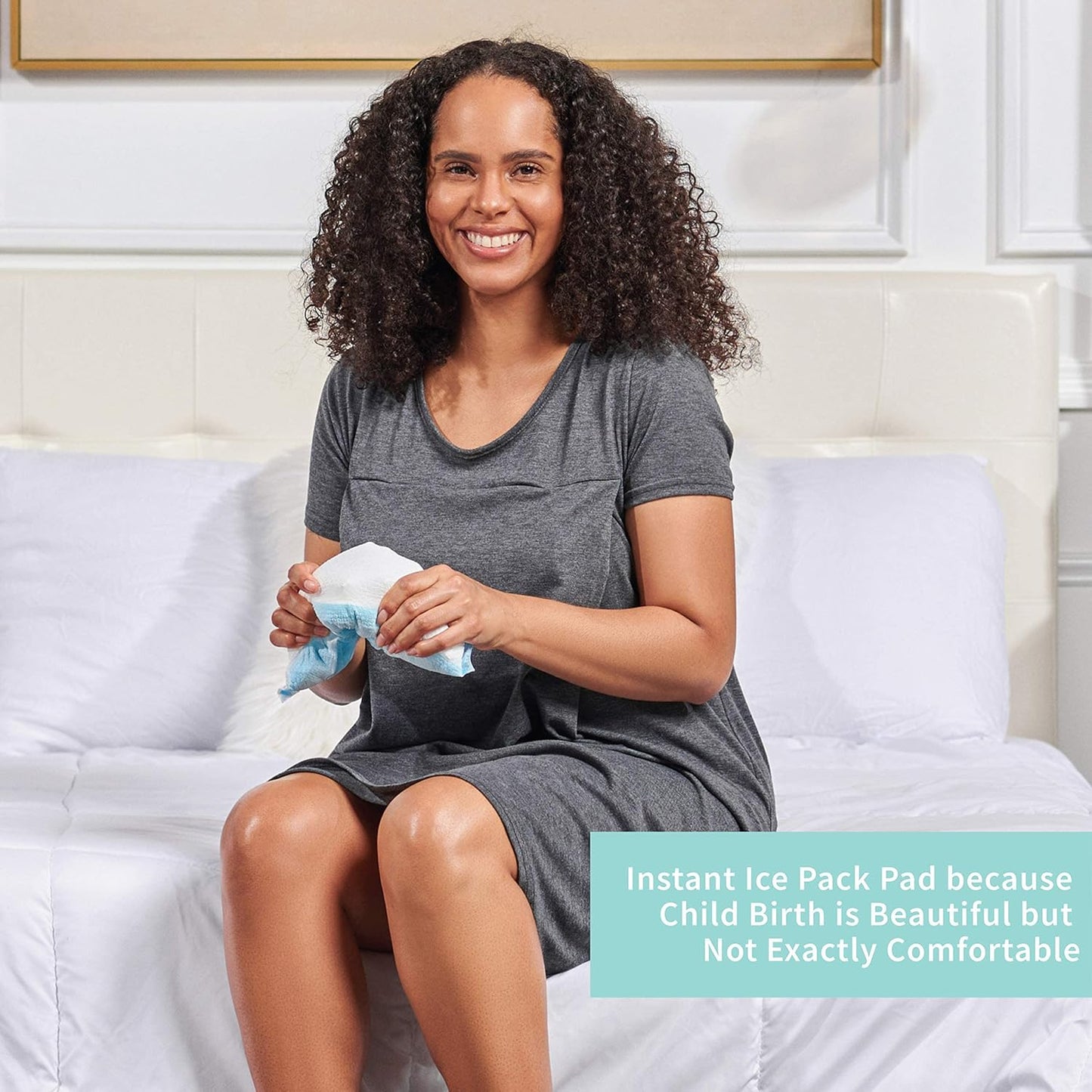 Postpartum Recovery Kit - Includes Peri Bottle, Comfy Garments & Essentials for Women after Birth