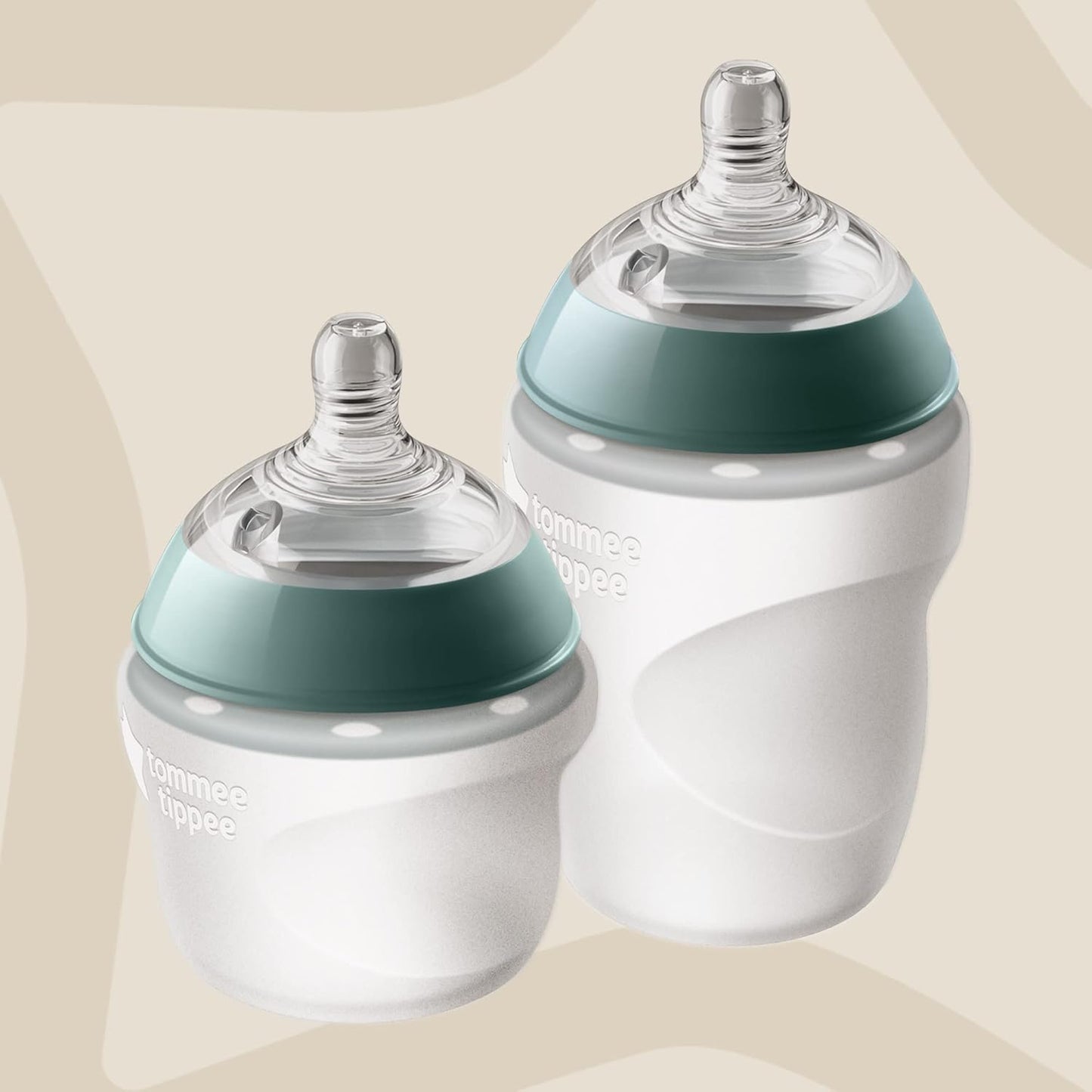 Natural Start anti Colic BPA Free Silicone Baby Bottles, 5Oz, Newborn 0+ Months, Silicone Feels like Mother'S Skin, Slow Flow Breast-Like Teat, Pack of 2