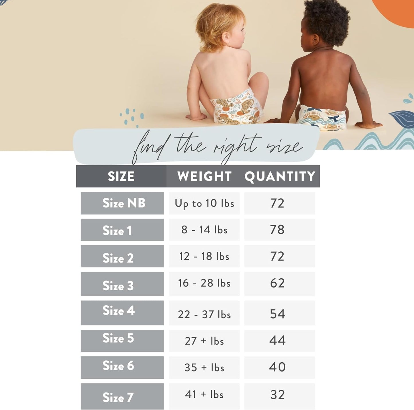 Clean Conscious Diapers for Sensitive Skin | Hypoallergenic, Fragrance Free | Gender Neutral Prints | Club Box, Size 1 (8-14 Lbs), 78 Count