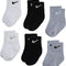 Boys' Ankle Socks (6 Pairs)
