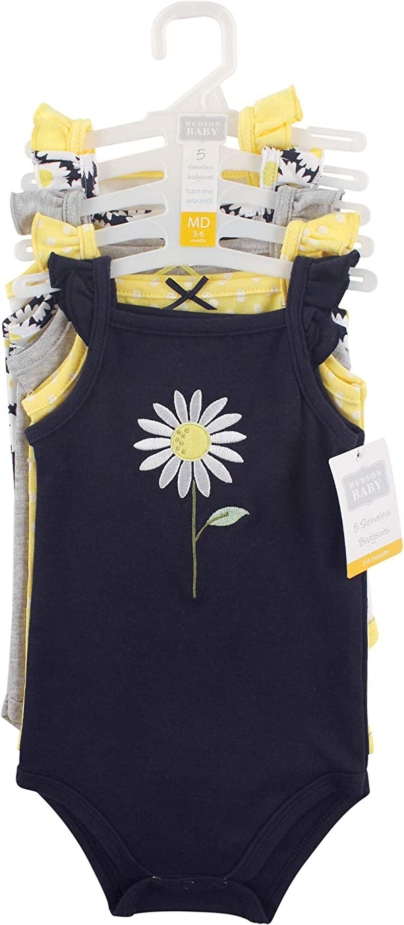 Unisex Baby Cotton Sleeveless Bodysuits