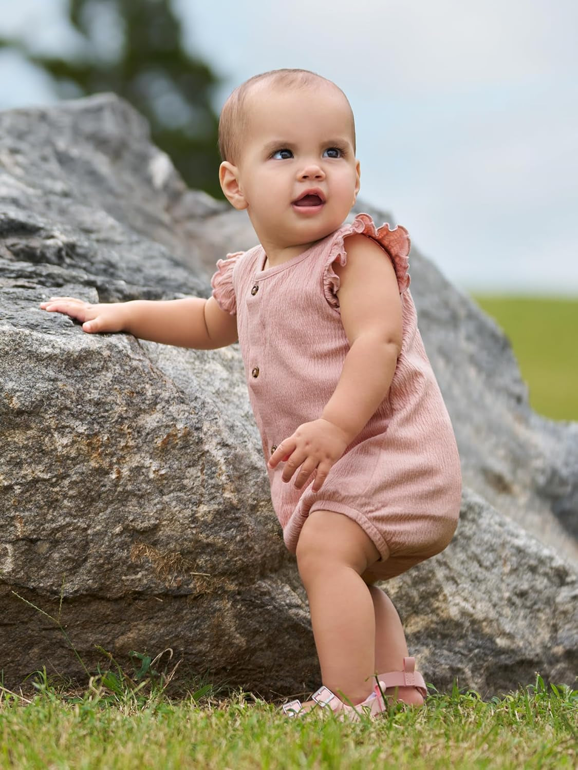 Baby-Girls 2-Pack Sleeveless Rompers