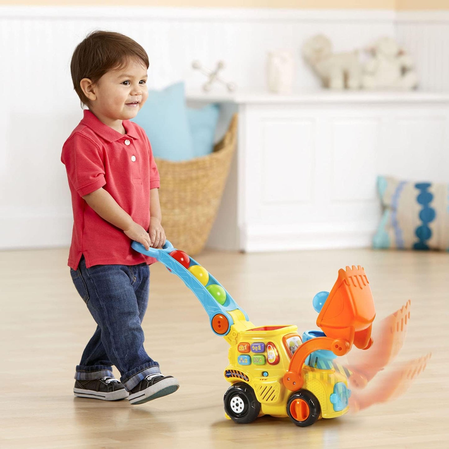 Pop-A-Balls Push & Pop Bulldozer