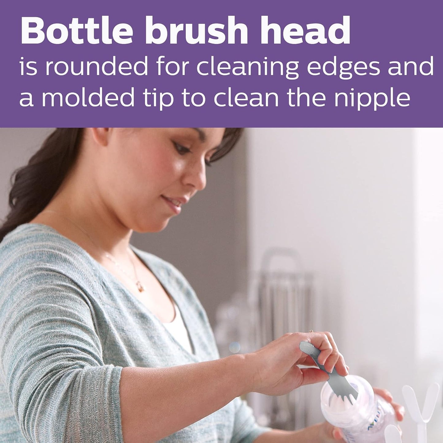 Philips Natural Baby Bottle with Natural Response Nipple, Newborn Baby Gift Set, SCD838/02