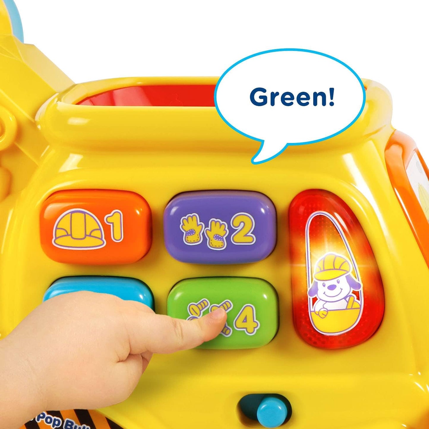 Pop-A-Balls Push & Pop Bulldozer