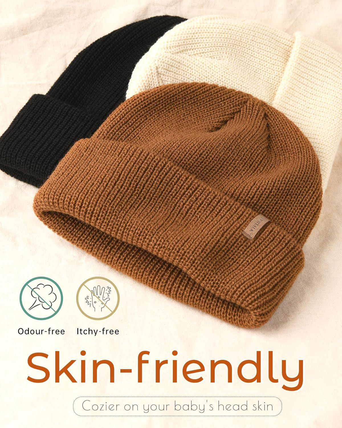 Toddler Beanie Baby Boys Girls Beanies Kids Winter Hats Children Knit Warm Caps