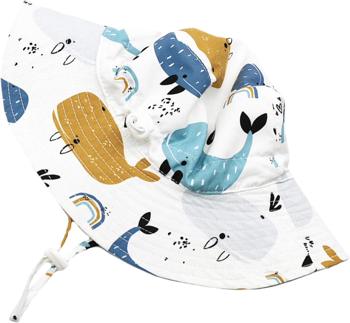 Baby Sun Hat Baby Boy Hats Toddler Hat UPF 50+ Bucket Hat for Baby Girls Infant Beach Hat with Wide Brim Kids Caps