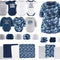 Baby Layette Gift Set for Baby Boys - 23 Piece New Born Baby Boy Gift Set, Baby Clothes & Newborn Essentials Must Haves - Newborn Baby Boy Clothes 0-3 Months - Blue Camo
