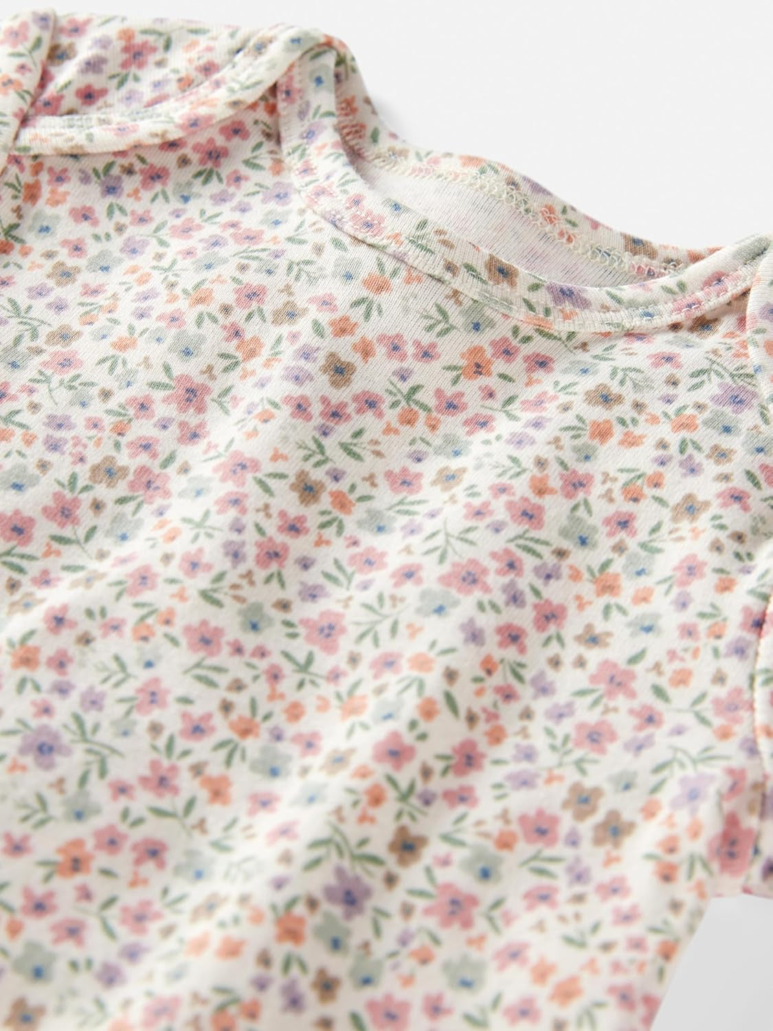 Unisex 3-Pack Short Sleeve Bodysuits Made with Organic Cotton