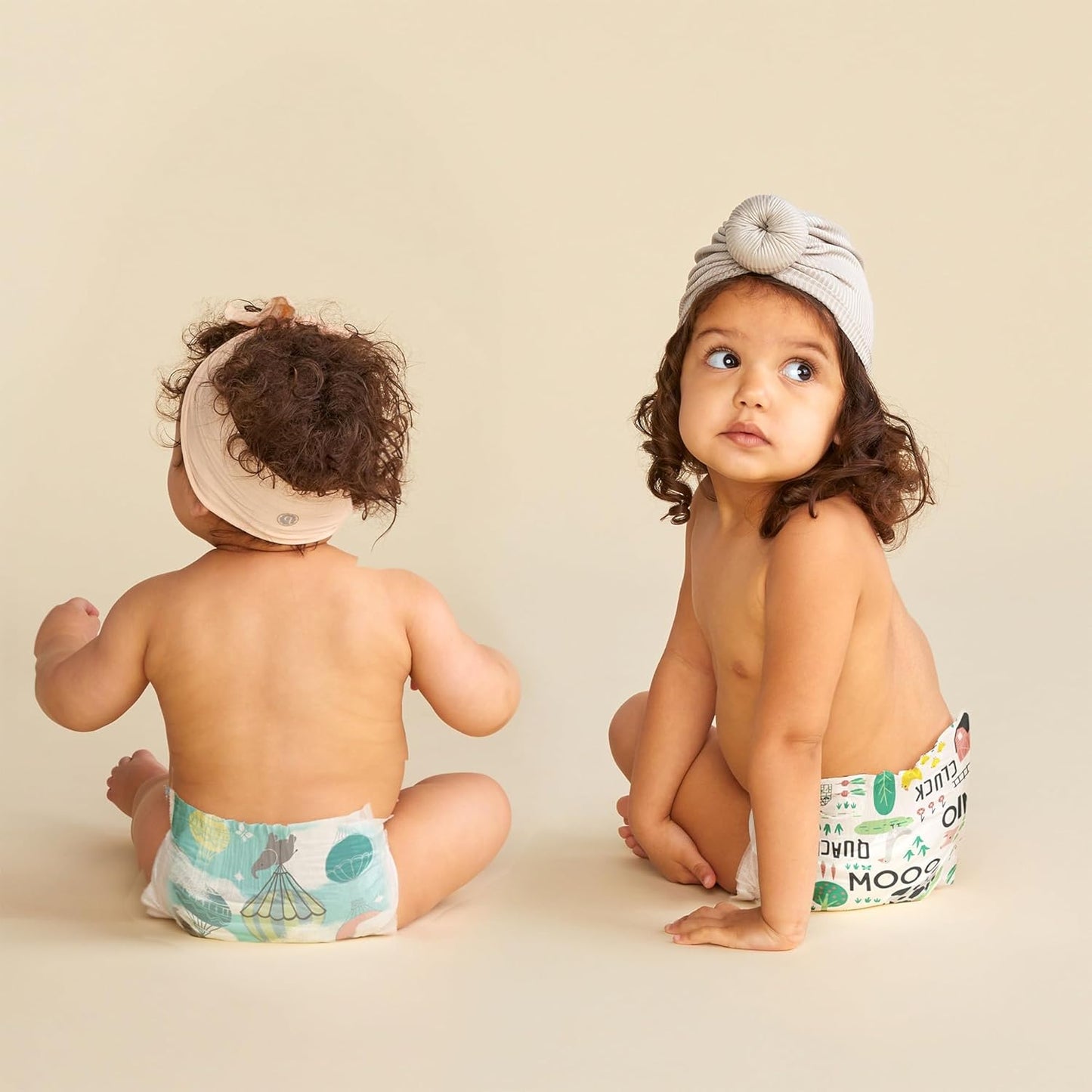 Clean Conscious Diapers for Sensitive Skin | Hypoallergenic, Fragrance Free | Gender Neutral Prints | Club Box, Size 1 (8-14 Lbs), 78 Count