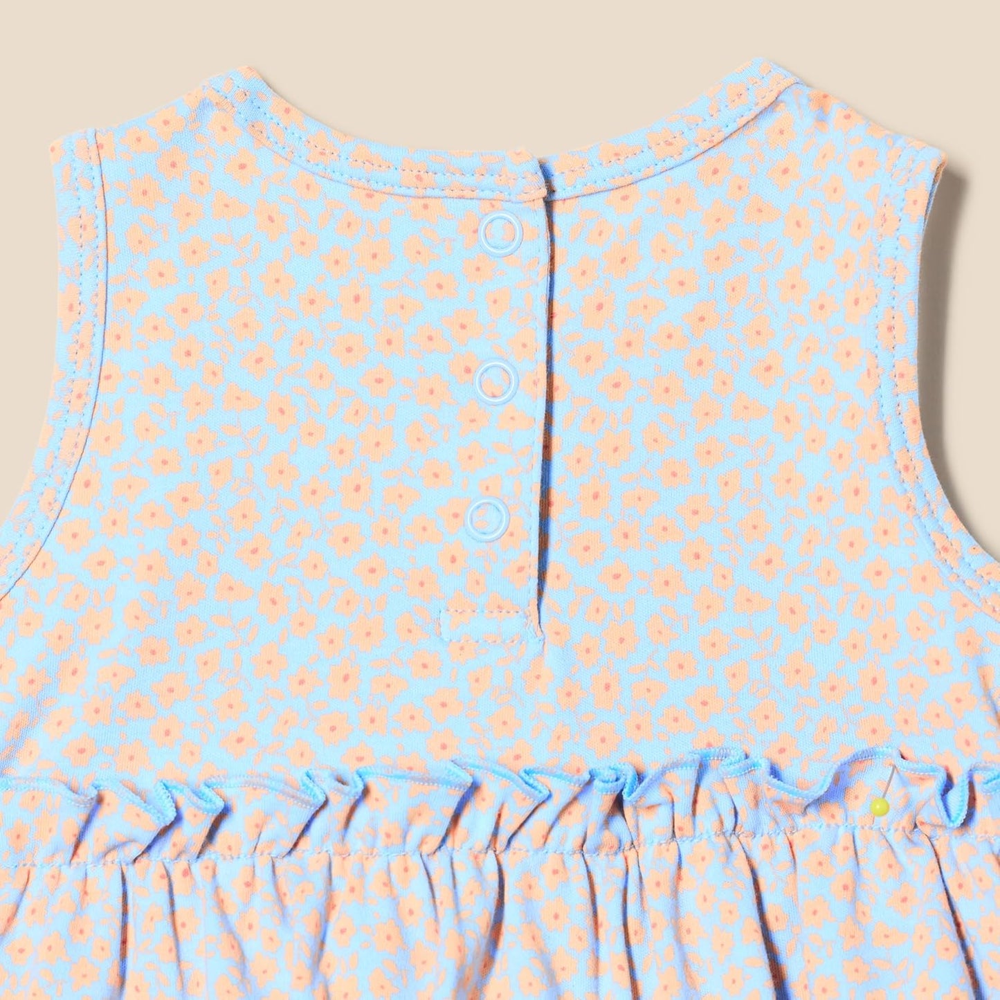 Baby Girls' Sleeveless Bodysuit Dress, Pack of 3
