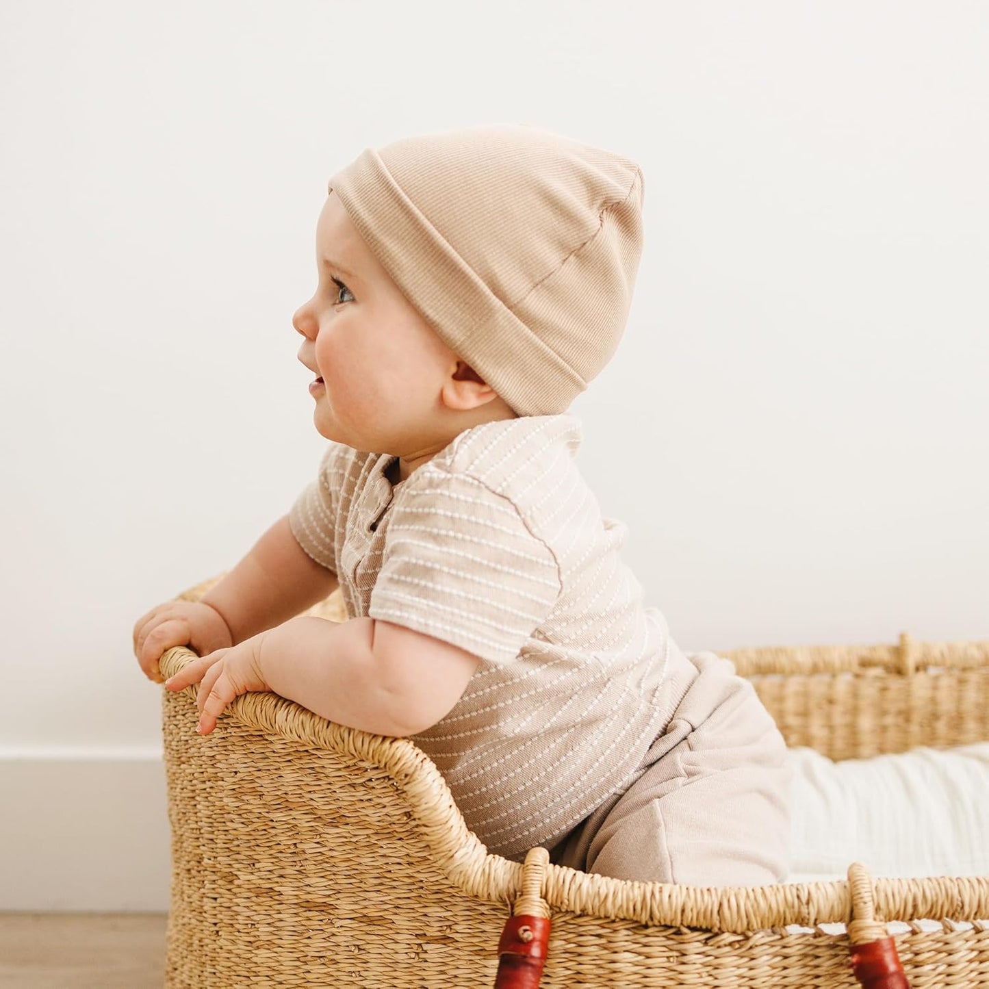 6 Pack Baby Beanie Hats for Unisex, Toddler Beanies Baby Girl Boy Hat Warm Cap for Baby, Infant, Toddler