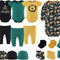 Baby Layette Gift Set for Baby Boys - 16 Piece Boy Baby Clothes Newborn to 9 Months - King of the Jungle