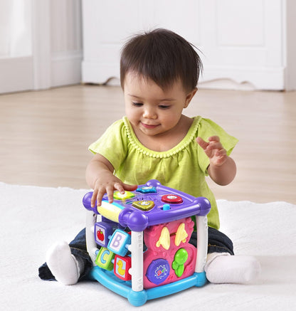 Busy Learners Activity Cube, Purple