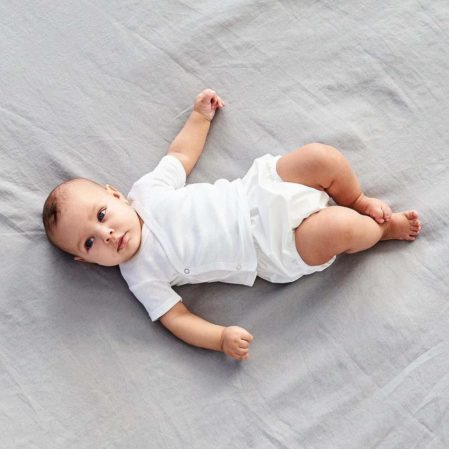Unisex Baby Toddler 8 Pack Waterproof Diaper Cover, White, 2T