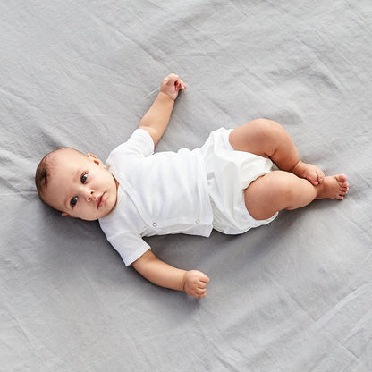 Unisex Baby Toddler 8 Pack Waterproof Diaper Cover, White, 2T