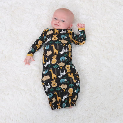 Baby Layette Gift Set for Baby Boys - 16 Piece Boy Baby Clothes Newborn to 9 Months - King of the Jungle