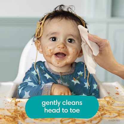 Baby Wipes, Complete Clean Baby Fresh Scented Wipe, Gently Cleans Head to Toe, 864 Total (12 Flip-Top Packs)