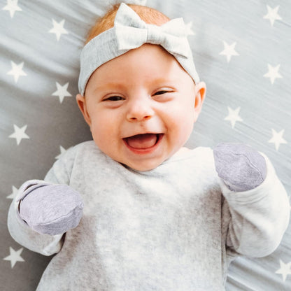 Adjustable Baby Mittens No Scratch Newborn Cotton Breathable Gloves Warm Baby Mitts for Boys