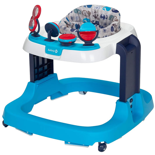 Ready, Set, Walk Dx Developmental Baby Walker with Wheels, Baby Toys, Nantucket