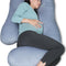 Pregnancy Pillows for Sleeping - U Shaped Full Body Maternity Pillow with Removable Cover - Support for Back, Legs, Belly, HIPS - 57 Inch Pregnancy Pillow for Women - Grey