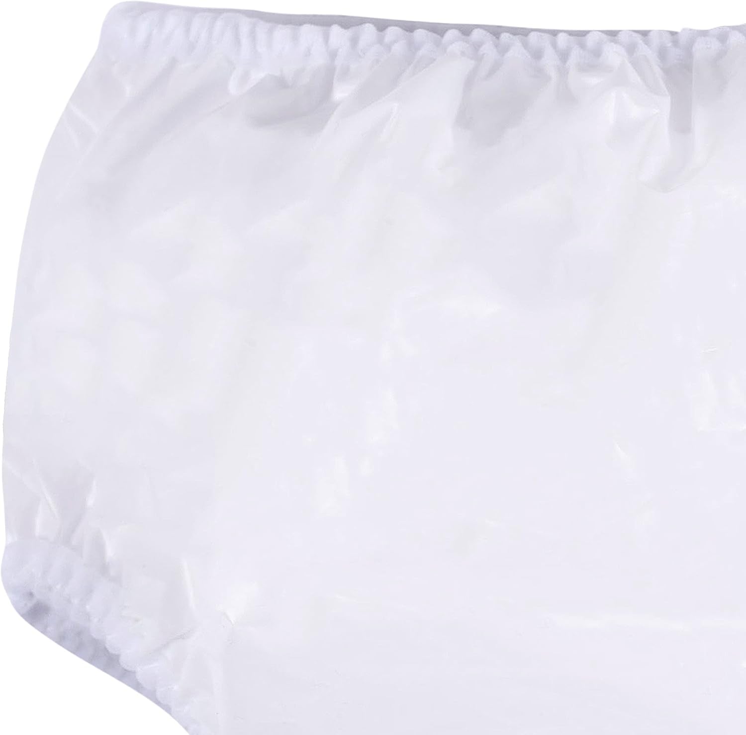 Unisex Baby Toddler 8 Pack Waterproof Diaper Cover, White, 2T