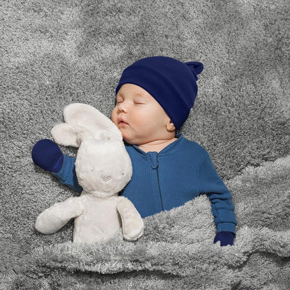 Cute Baby Mittens Newborn, No Scratch Baby Boy Mittens, Baby Girl Hat Gloves for Toddlers, Infant, Newborn