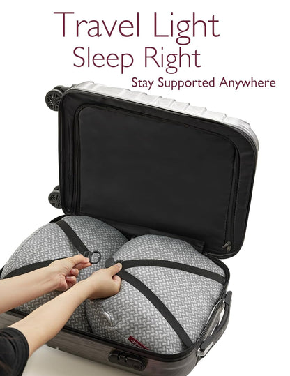 Portable Pregnancy Pillow – W Shaped Maternity Support for Side Sleepers, Adjustable Travel Wedge Pillow for Back, Belly, and Hip Relief, Ideal for Pregnant Women, Deep Grey