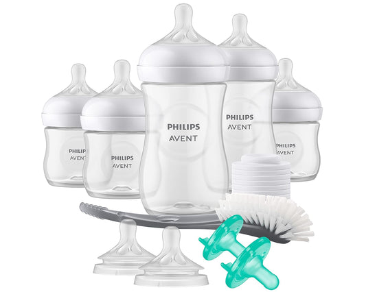 Philips  Natural Baby Bottle with Natural Response Nipple, Newborn Baby Gift Set, SCD838/02