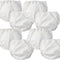 Unisex Baby Toddler 8 Pack Waterproof Diaper Cover, White, 2T
