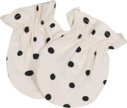 Baby Girls' 4-Pack Mittens