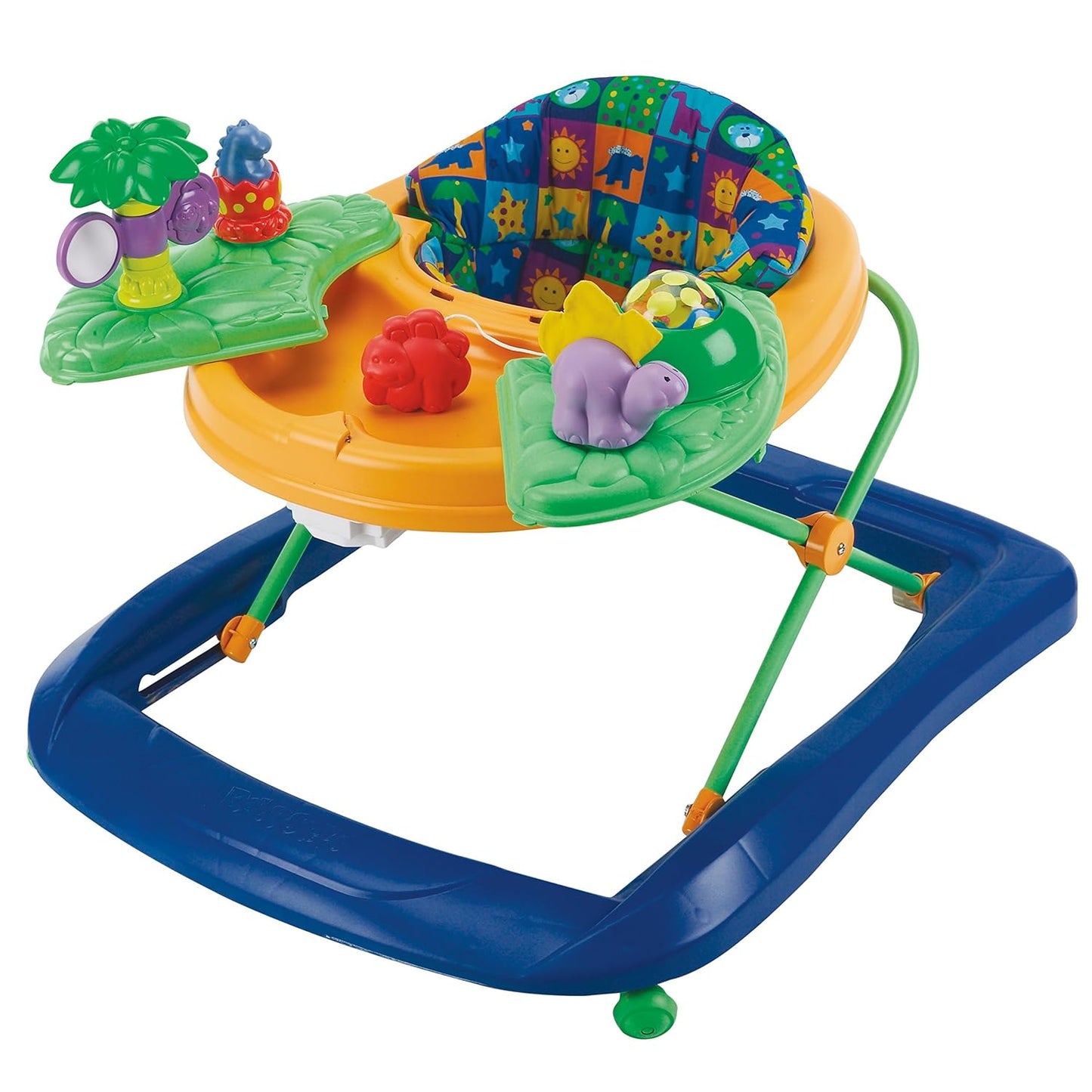 Dino Sounds 'N Lights Discovery Baby Walker with Activity Tray