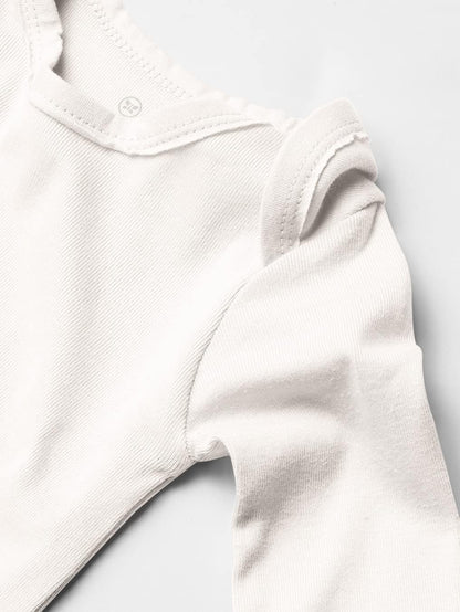 Baby Girls' 5-Pack Long Sleeve Bodysuits One-Piece 100% Organic Cotton for Infant Baby Girls', Unisex