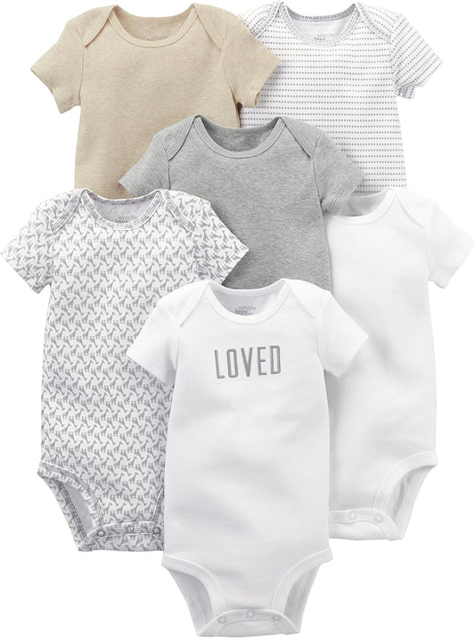 Unisex Babies' Short-Sleeve Bodysuit
