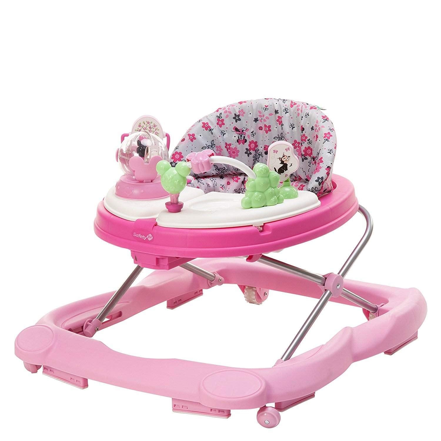 Baby Minnie Mouse Baby Walkers and Activity Center with Music and Lights, Garden Delight