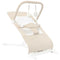 Alpine Deluxe Portable Bouncer for Infants (0-6 Months) - Made with 100% GOTS Certified Organic Cotton in Oat Color