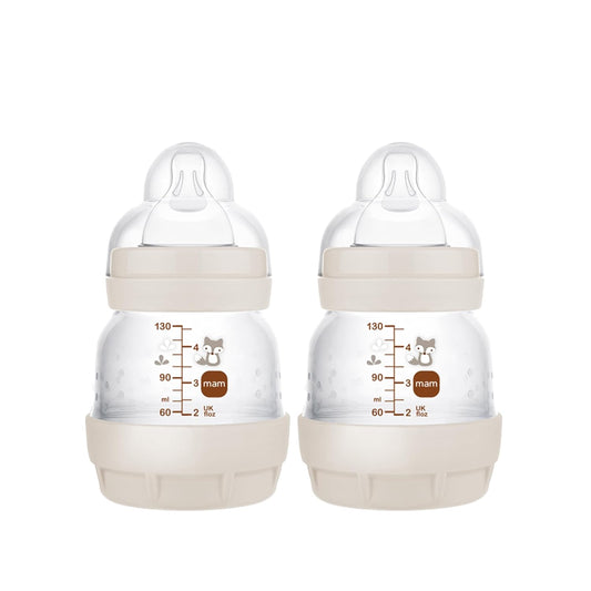 Easy Start Anti-Colic Baby Bottles, Extra Slow Flow, Breastfeeding-Like Silicone Nipple Bottle, Reduces Colic, Gas, & Reflux, Easy-To-Clean, Bpa-Free, Vented Baby Bottles for Newborns, 0-3 Months