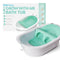4-In-1 Grow-With-Me Baby Bathtub, Baby Tub for Newborns to Toddler with Removable Bath Seat & Backrest for Bath Support in Tub
