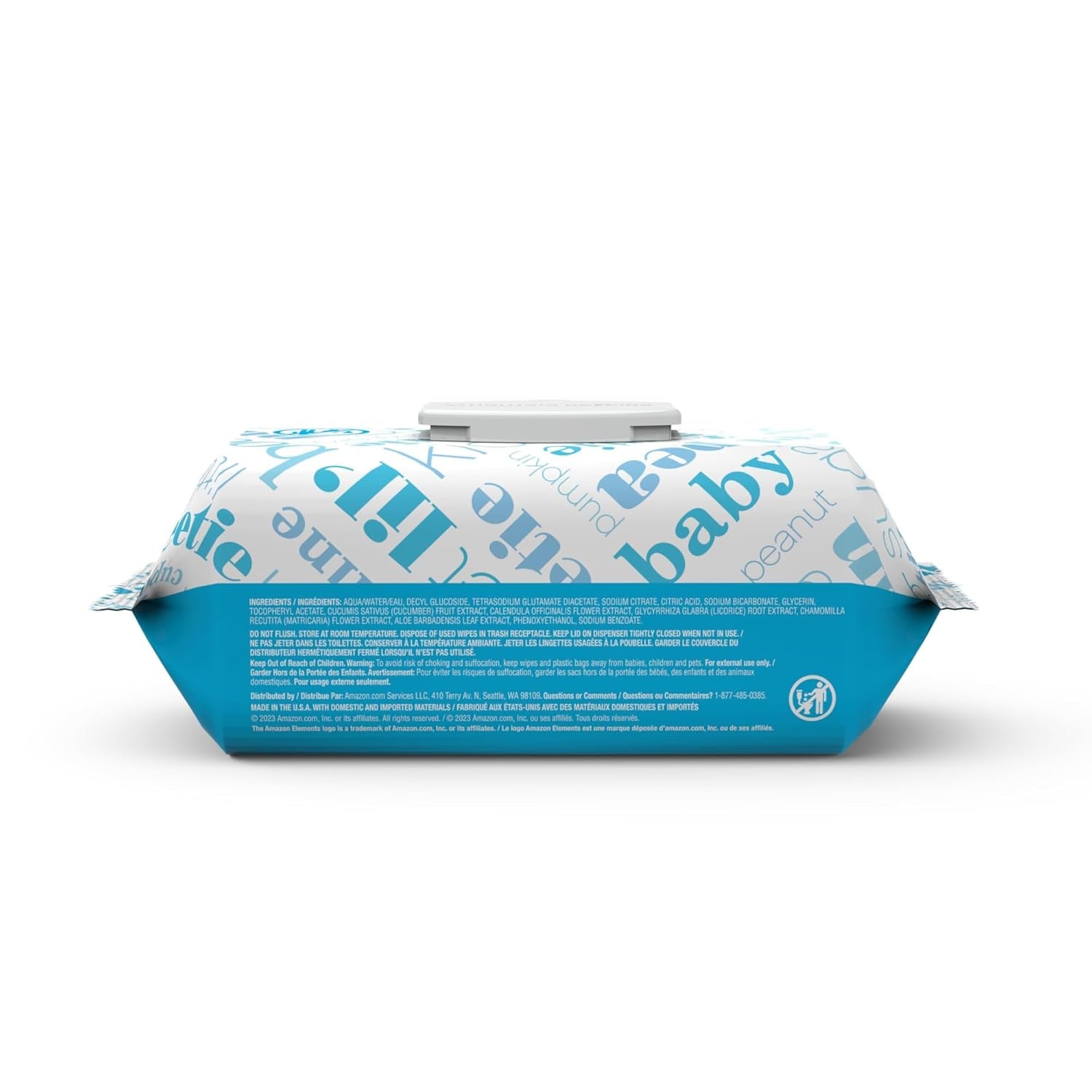 Unscented Baby Wipes, 810 Count, Flip-Top Packaging